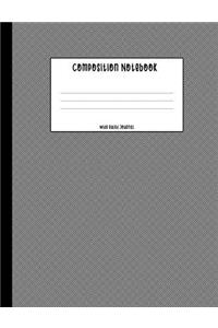 Composition Notebook