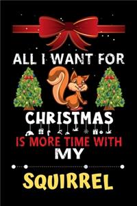 All I want for Christmas is more time with my Squirrel