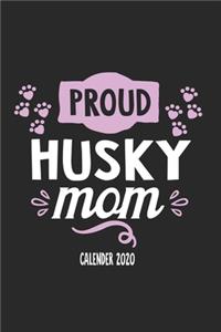 Proud Husky Mom Calender 2020