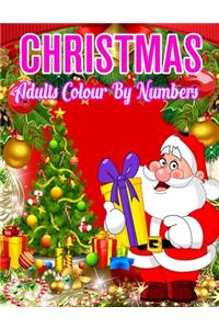 Christmas Adults Colour By Numbers