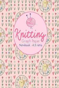 Knitting Graph Paper Notebook - 4