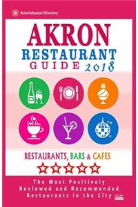 Akron Restaurant Guide 2018