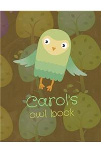 Carol's Owl Book