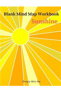 Blank Mind Map Workbook - Sunshine