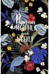 Planner monthly and weekly