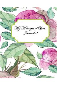 My Messages of Love Journal 2
