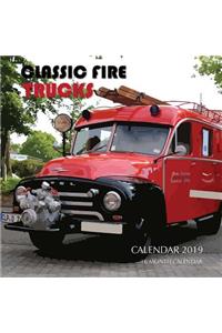 Classic Fire Trucks Calendar 2019