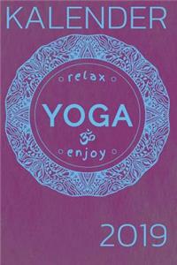 Kalender Relax Yoga Enjoy 2019