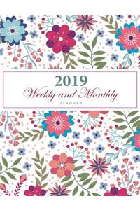 2019 Weekly and Monthly Planner