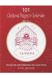 101 Christmas Designs to Embroider