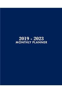 2019-2023 Monthly Planner