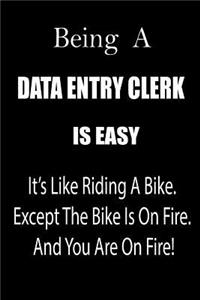 Being a Data Entry Clerk Is Easy