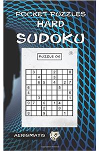 Pocket Puzzles - Hard Sudoku (large print)
