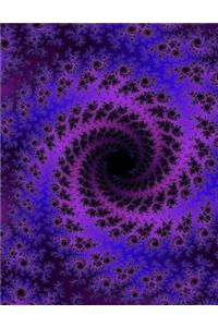 Spiral Fractal Notebook