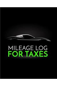 Mileage Log For Taxes