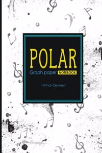 Polar Graph Paper Notebook