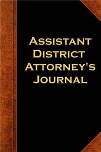 Assistant District Attorney's Journal