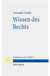 Wissen des Rechts