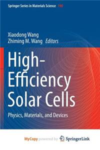 High-Efficiency Solar Cells