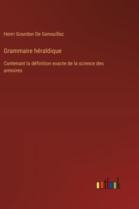 Grammaire héraldique