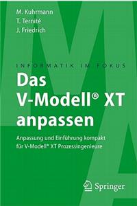 Das V-Modell(r) XT Anpassen