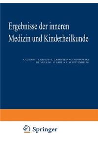 Ergebnisse Der Inneren Medizin Und Kinderheilkunde