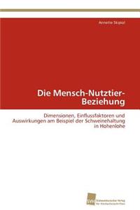 Mensch-Nutztier-Beziehung