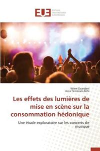 Les Effets Des Lumières de Mise En Scène Sur La Consommation Hédonique