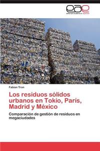 Los residuos sólidos urbanos en Tokio, París, Madrid y México