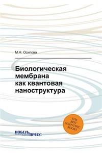 Биологическая мембрана как квантовая ст