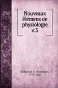 Nouveaux elemens de physiologie