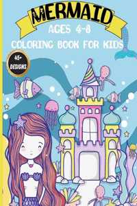 Mermaid Coloring Book for Kids