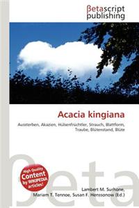 Acacia Kingiana
