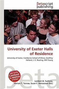 University of Exeter Halls of Residence
