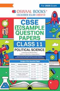 Oswaal Cbse Sample Question Papers Class 11 Political Science (For 2025 Exam)