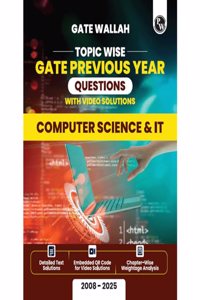 PW GATEWALLAH Computer Science & IT Previous Solved Papers For 2026 Exams (Paperback, PW)