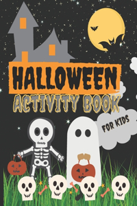 Halloween Activity Book For school Kids