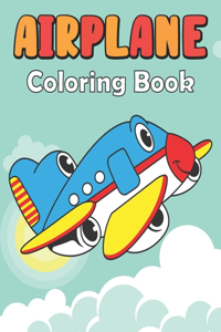 Airplane Coloring Book