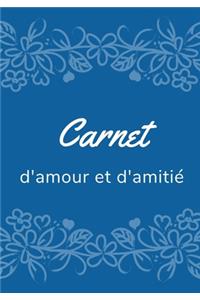 Carnet d'Amour Et d'Amitié