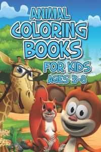 Animal Coloring Books For Kids Ages 3-8