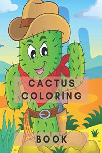 Cactus Coloring Book