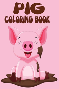 pig coloring book for kids