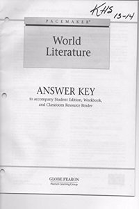 Pacemaker World Literature Answer Key 2006