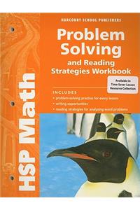 Hsp Math: Problem Solving and Reading Strategies Workbook Grade 5