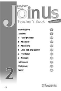 Join Us for English 2 Teacher's Book Czech Edition