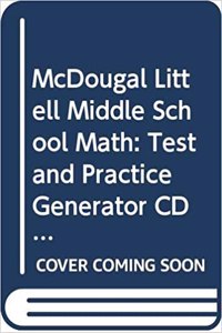 McDougal Littell Middle School Math: Test and Practice Generator CD-ROM Course 3