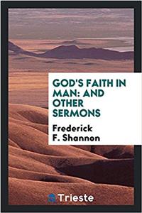 God's Faith in Man