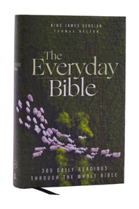 Kjv, the Everyday Bible, Hardcover, Red Letter, Comfort Print