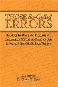 Those So-Called Errors