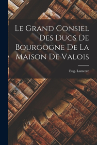 Grand Consiel Des Ducs De Bourgogne De La Maison De Valois